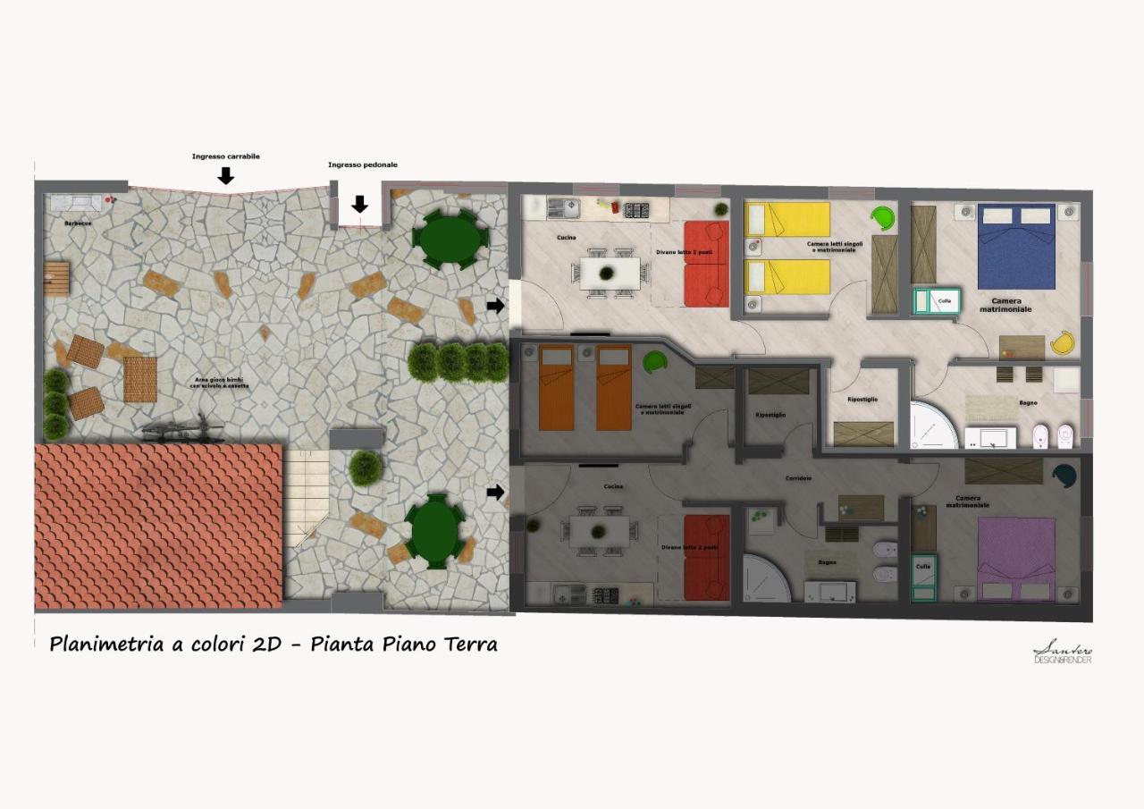 Capo D'Orlando Apartments エクステリア 写真