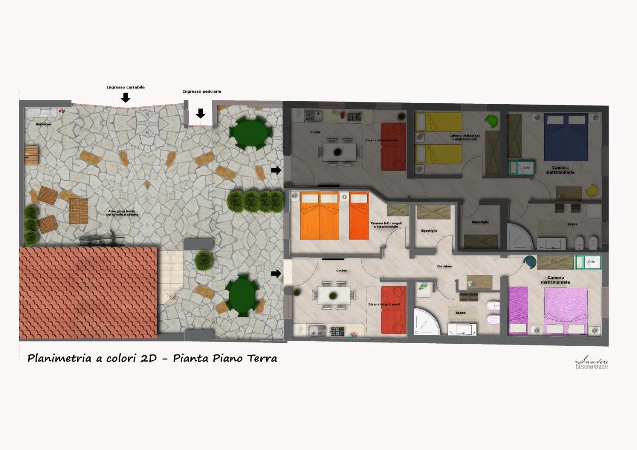Capo D'Orlando Apartments エクステリア 写真